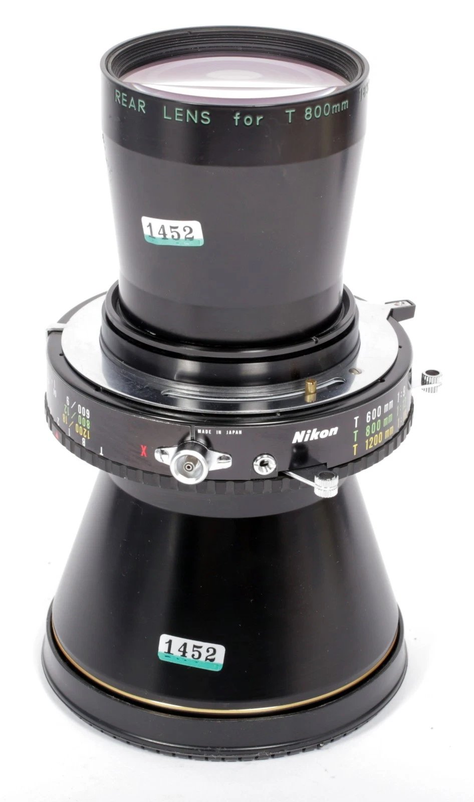 Share Nikon NIKKOR T*ED 800mm F12 Lens in Copal #3 Shutter #1452